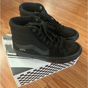 Vans Skate Sk8-Hi Shoe, Black/Black